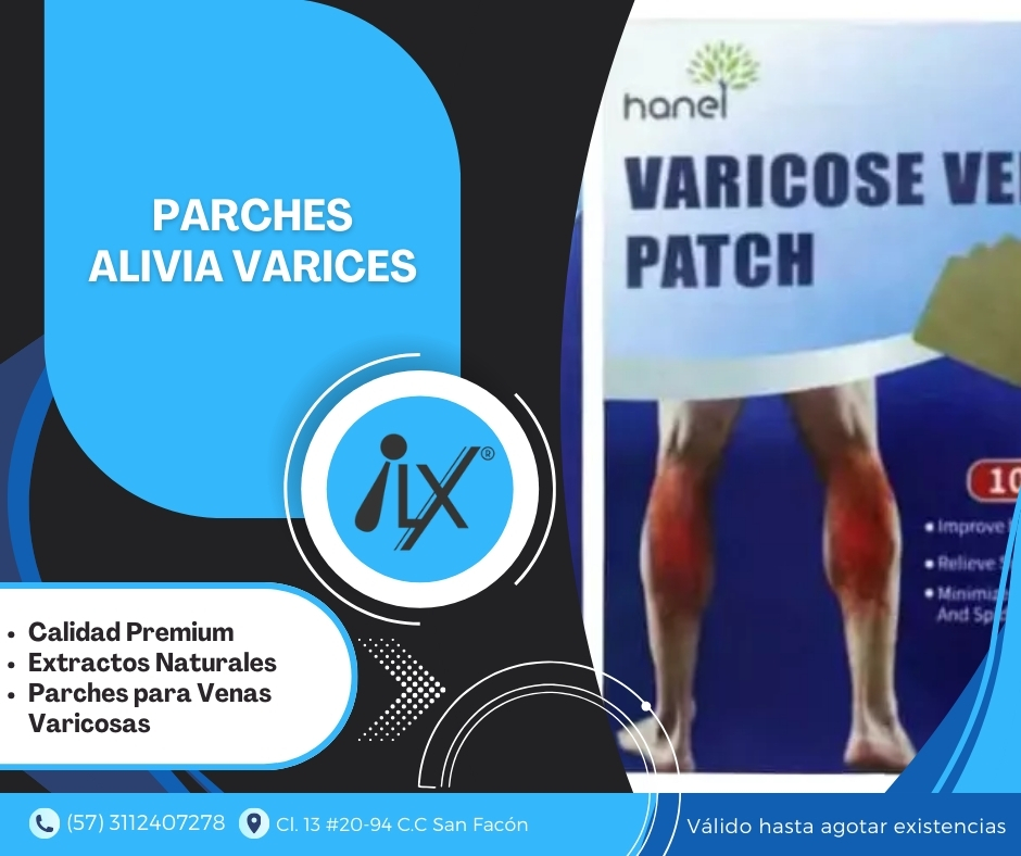 Parches Alivia Varices Vena Varicosa